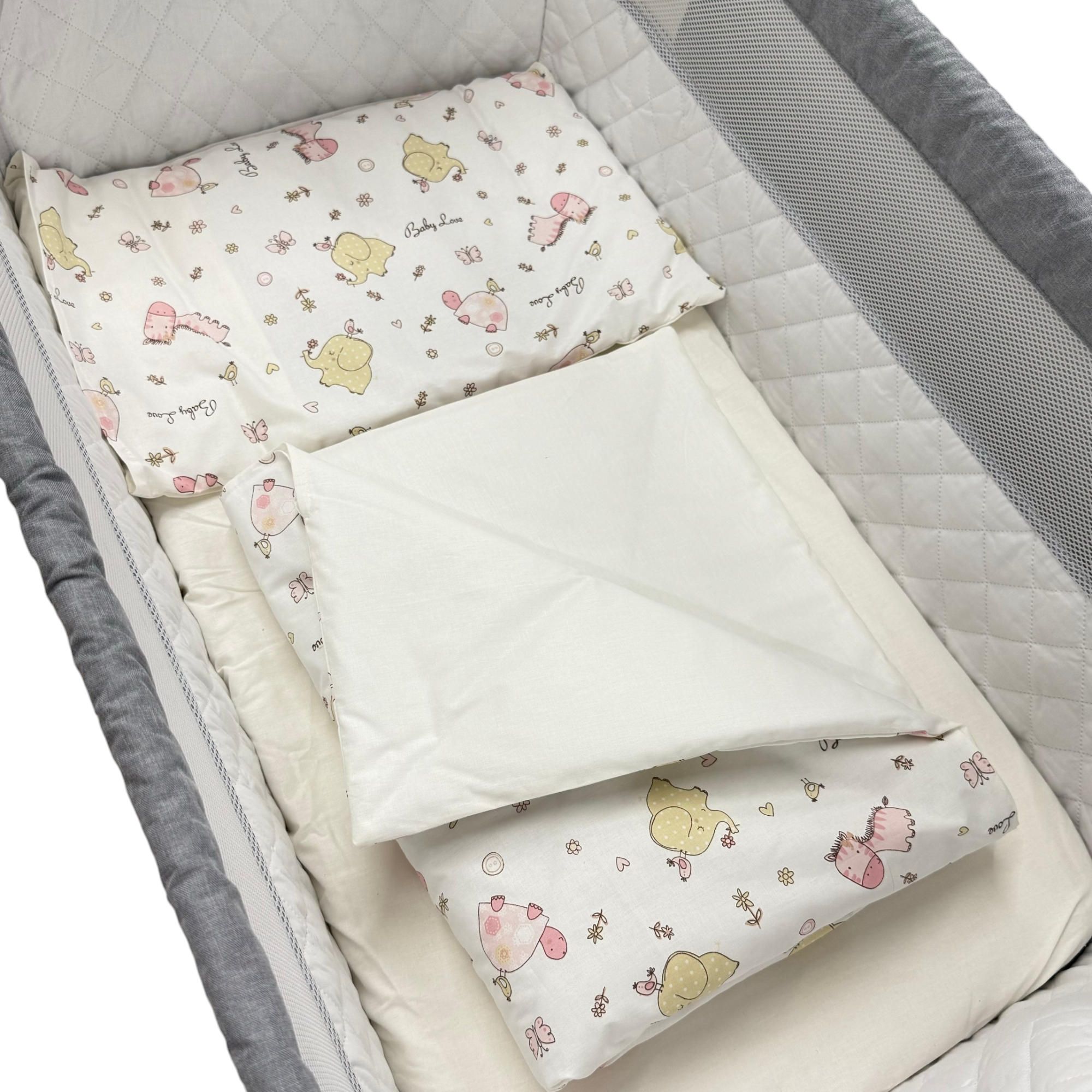 Набор постельного белья из 5 элементов Co Sleeper Tiny Pink Friends ES