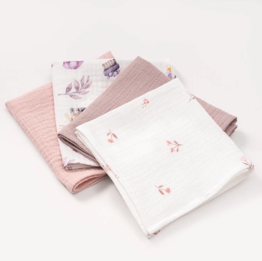 Set batiste de muselina Plitex (КМС.4.29-07) Mix roz