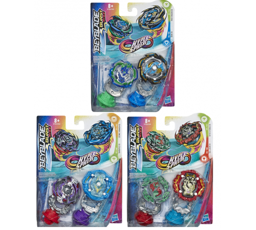 Set de 2 Spinninguri Burst Rise Hypersphere în sort.