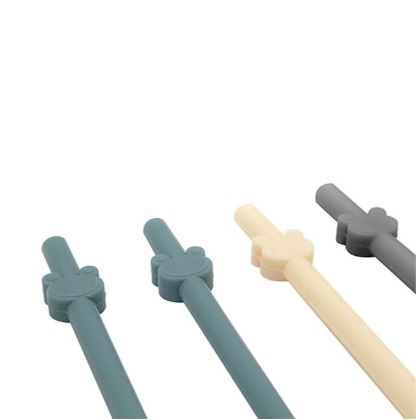 Set de 4 paie din silicon reutilizabile BabyJem