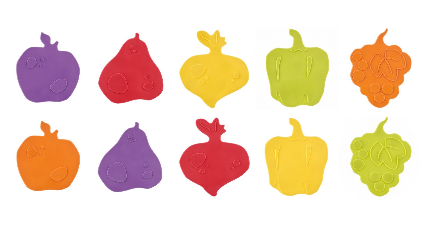 Set de mini-covorase anti-alunicare Roxy Kids Fresh Mix