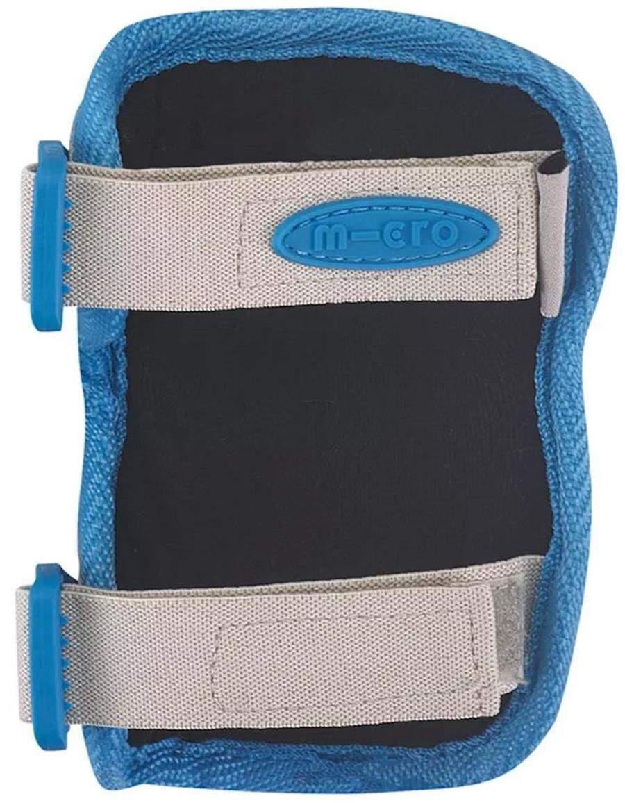 Set de protectii pentru genunchi si coate Micro reflective Blue S