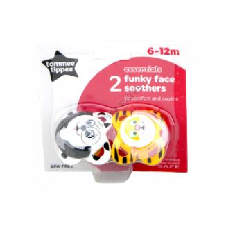 Set de suzete din latex Tommee Tippee Essentials 2 buc.