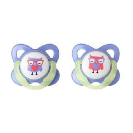 Set de suzete din latex Tommee Tippee Essentials 2 buc.