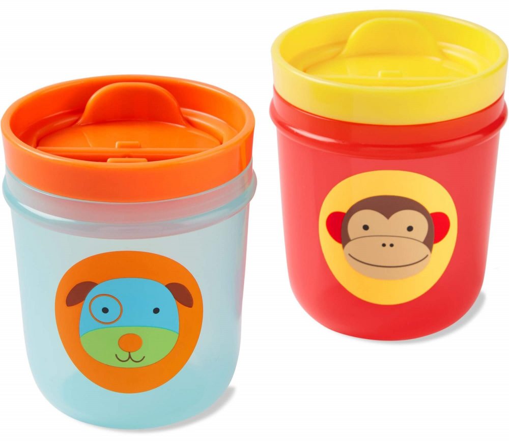 Set pahare Skip Hop Zoo Maimuta / Catel