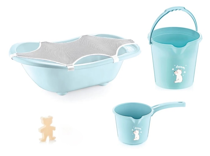 Set pentru baie BabyJem Albastru