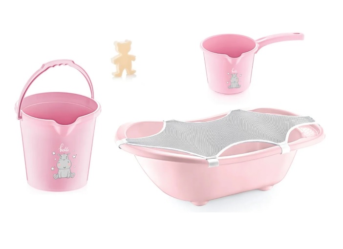 Set pentru baie BabyJem Roz