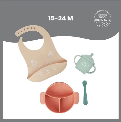 Set pentru pranz Babymoov Learn' ISY Vulpita