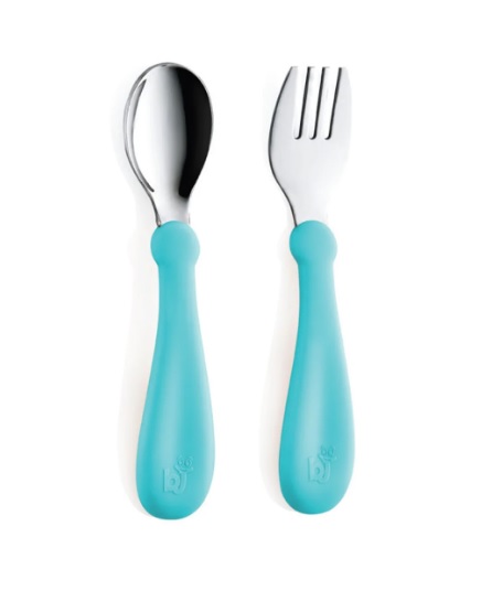 Set tacamuri din inox BabyJem Albastru