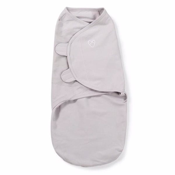 Sistem de infasare pentru bebelusi Summer Infant SwaddleMe Gray (0-3 luni)