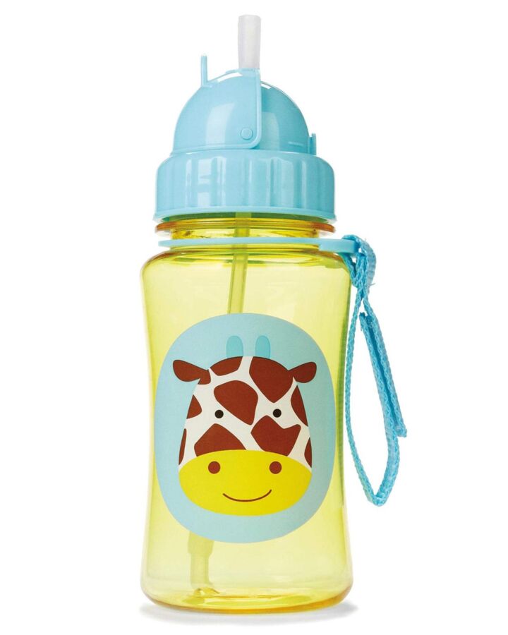 Sticluta cu pai Skip Hop Zoo Girafa