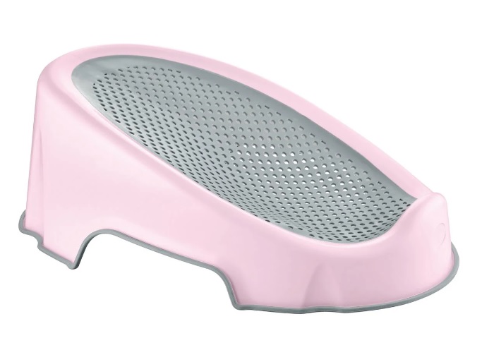 Suport pentru baie BabyJem Soft Basic Roz