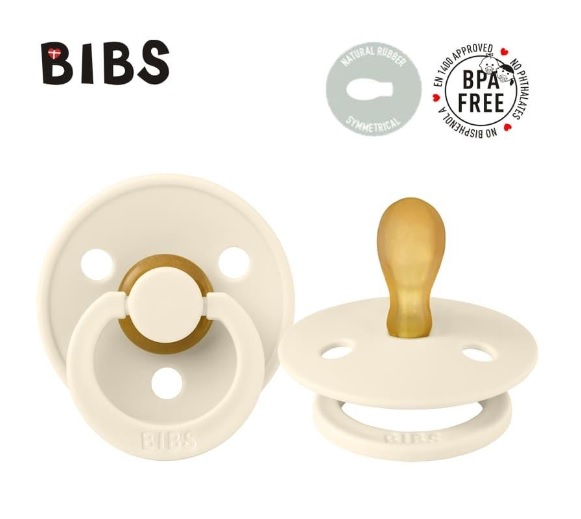Suzeta Bibs Colour Symmetrical Ivory 6-18 l.