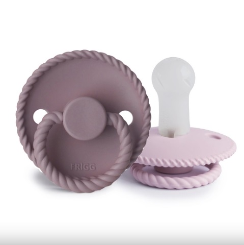 Suzete-din-latex-Frigg-Rope-Twilight-MauveSoft-Lilac