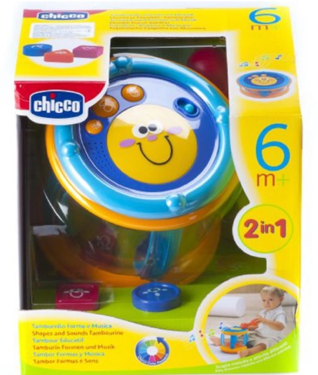 Tobă Chicco Musical Tambourine (65461.20)