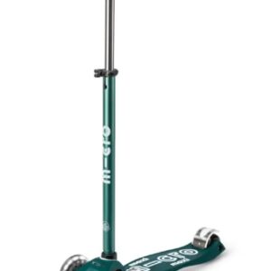 Trotineta Micro Maxi Deluxe ECO LED Green