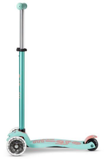 Trotineta Micro Maxi Deluxe LED Mint