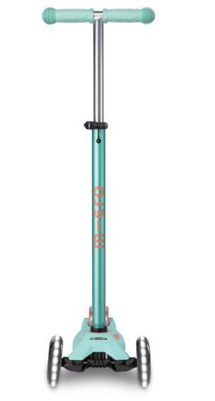 Trotineta Micro Maxi Deluxe LED Mint