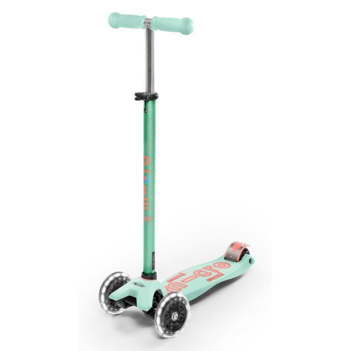 Trotineta Micro Maxi Deluxe LED Mint