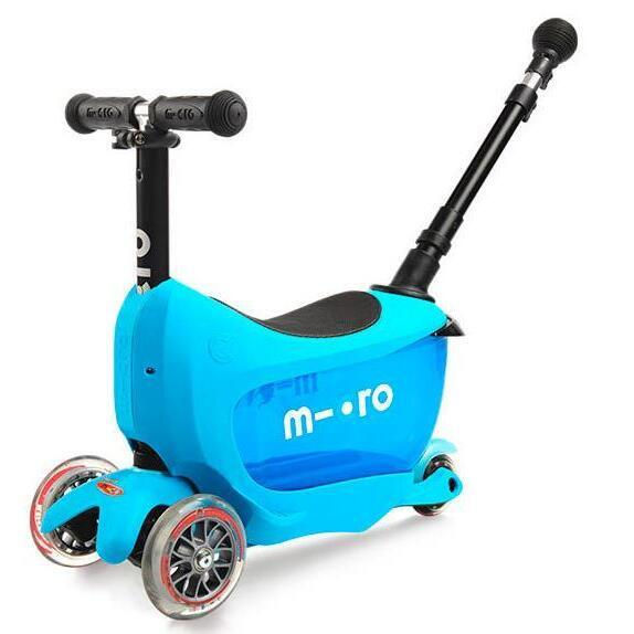 Trotineta Micro Mini2go Deluxe Plus Blue