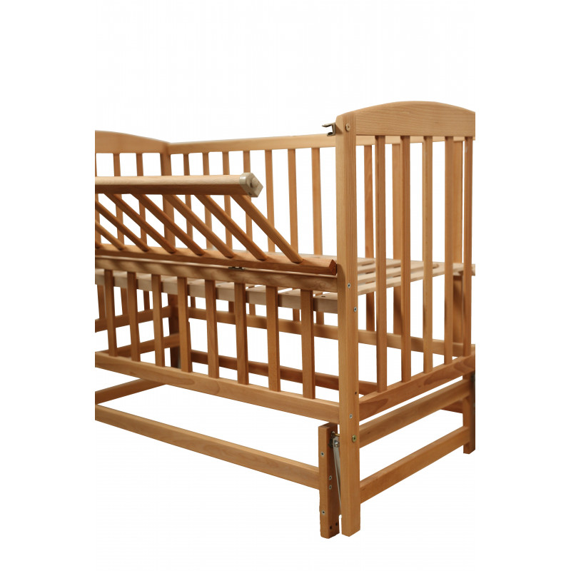 Pătuţ Goydalka VALERI PLUS TRANSVERSAL (1B216-2) Natural fara sertar - imagine 3