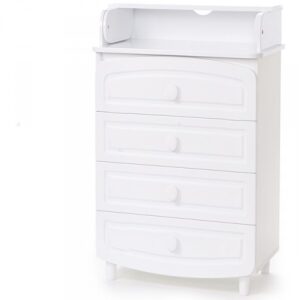 Veres 26.2.06 Dulap cu sertare DSP + MDF 600 alb