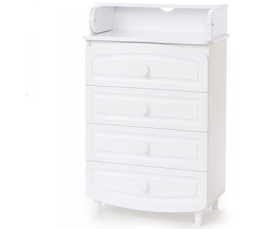 Veres 26.2.06 Dulap cu sertare DSP + MDF 600 alb