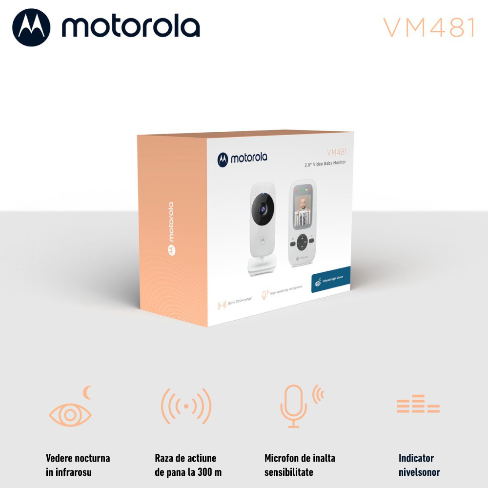 Video Monitor Digital Motorola VM481