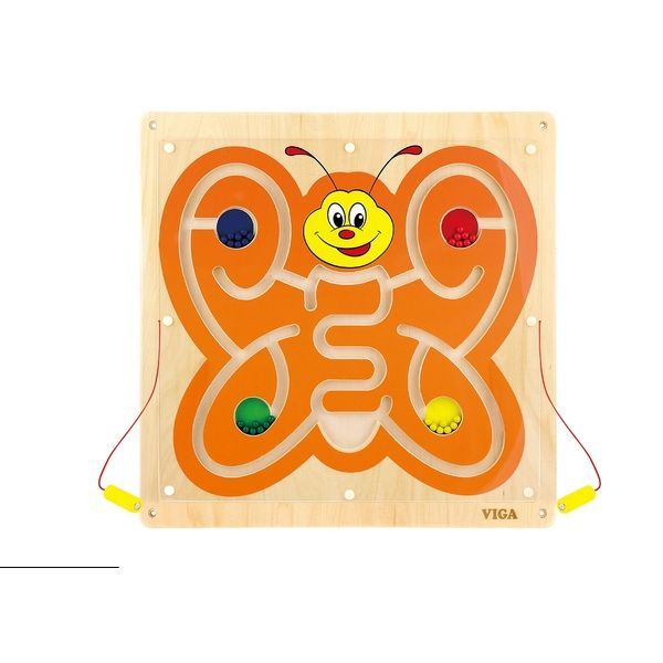 Wall Toy - Magnetic Bead Trace