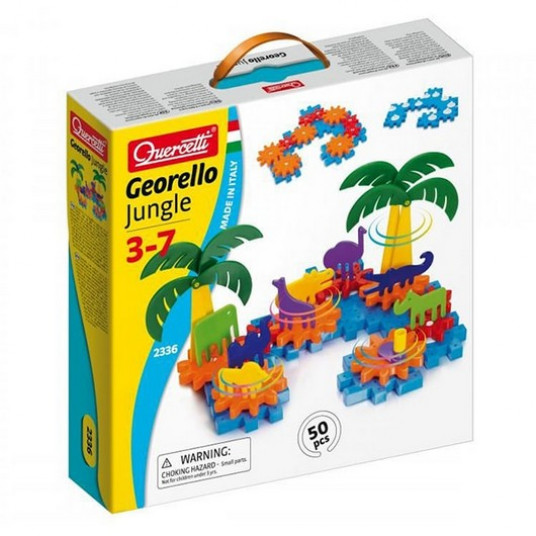 [:ru]Креативная игра QUERCETTI Georello Jungle Q2336, от 3 до 7 лет, 50 деталей[:ro]Joc creativ QUERCETTI Georello Jungle Q2336, 3 - 7 ani, 50 piese[:]