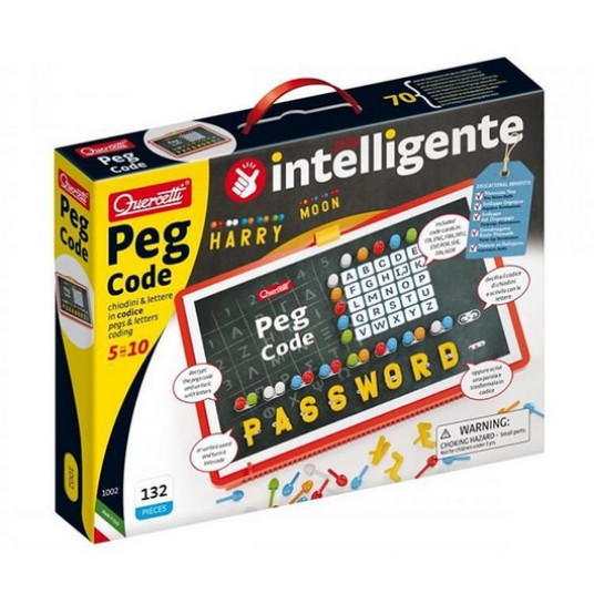 [:ru] Обучающая игра QUERCETTI Peg Coding, 5–10 лет, 130 штук[:ro]Joc educativ QUERCETTI Codare Peg, 5 - 10 ani, 130 piese[:]