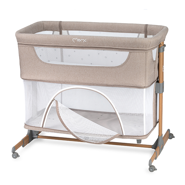 Pat-Manej MoMi SMART BED Beige 4 in 1 - imagine 5
