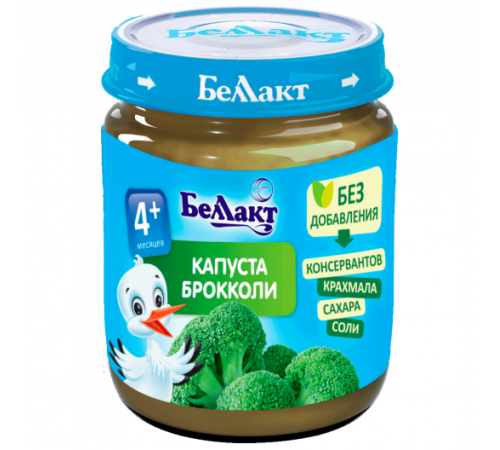 [:ru]Беллакт Пюре из брокколи 100 гр. (4 м. +)[:ro]Беллакт Piure de broccoli 100 gr. (4 m. +)[:]