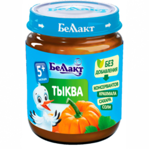 Беллакт Пюре из тыквы 100 гр. (5 м. +)