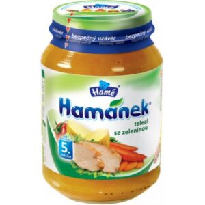 [:ru]Hame пюре "Hamanek" телятина с овощами 190 гр. (210420000)[:ro]Hame puré "Hamanek" carne de vită cu legume 190g (210420000)[:]