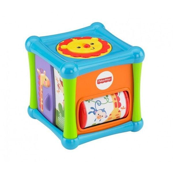 [:ru]Fisher-Price Игровой кубик со зверушками[:ro]Fisher-Price Cub de Activitati cu Animale[:]