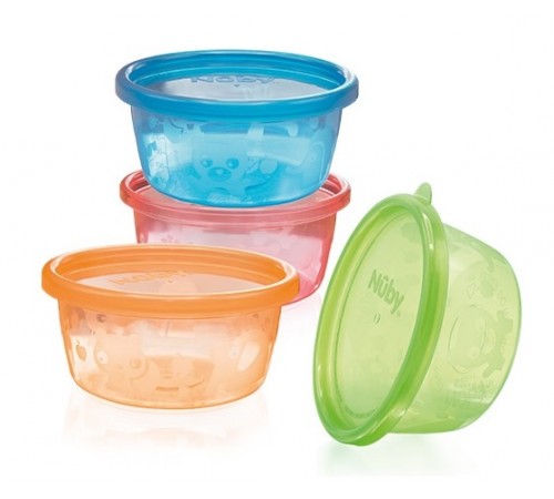 [:ru]Nuby NV0506001 Набор контейнеров с крышками 240 мл. (4 шт.)[:ro]Nuby NV0506001 Set de containere cu capace 240 ml. (4 buc.)[:]
