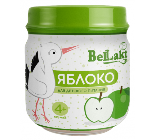 [:ru]Беллакт Пюре из яблок (4 м+) 80 гр.[:ro]Беллакт Piure de mere (4 m +) 80 gr.[:]