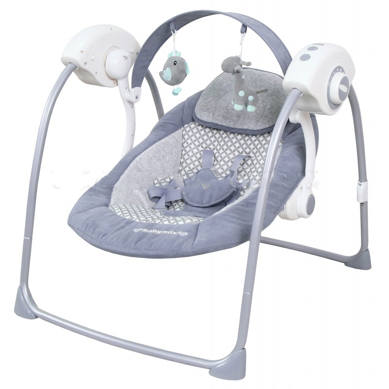 [:ru]Baby Mix GREY Музыкальные качели[:ro]Baby Mix GREY Leagăn muzical[:]