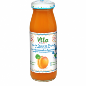 [:ru]Orhei-Vit Сок абрикосовый с мякотью 175 ml. (4m+)[:ro]Orhei-Vit Suc (nectar) de caise 175 ml. (5m+)[:]