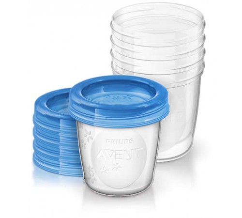 [:ru]Avent SCF619/05 Контейнеры для хранения грудного молока с крышками (180 мл.) 5 шт.[:ro]Avent SCF619/05 Containere pentru depozitarea laptelui matern cu capac (180 ml.) 5 buc.[:]