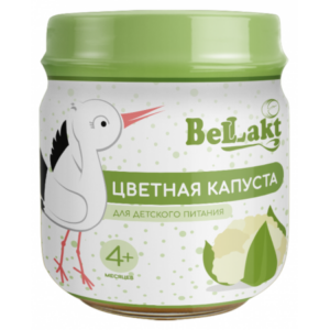 Беллакт Пюре из цветной капусты (4 м+) 80 гр.
