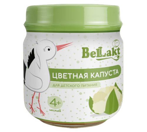 [:ru]Беллакт Пюре из цветной капусты (4 м+) 80 гр.[:ro]Беллакт Piure de conopidă (4 m +) 80 gr.[:]