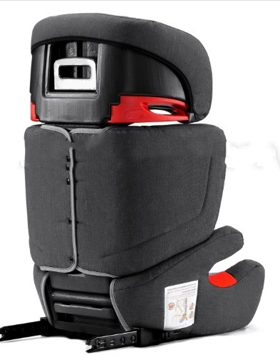 KinderKraft Scaun auto Junior Fix gr. 2/3 (15-36 kg.) negru - imagine 5