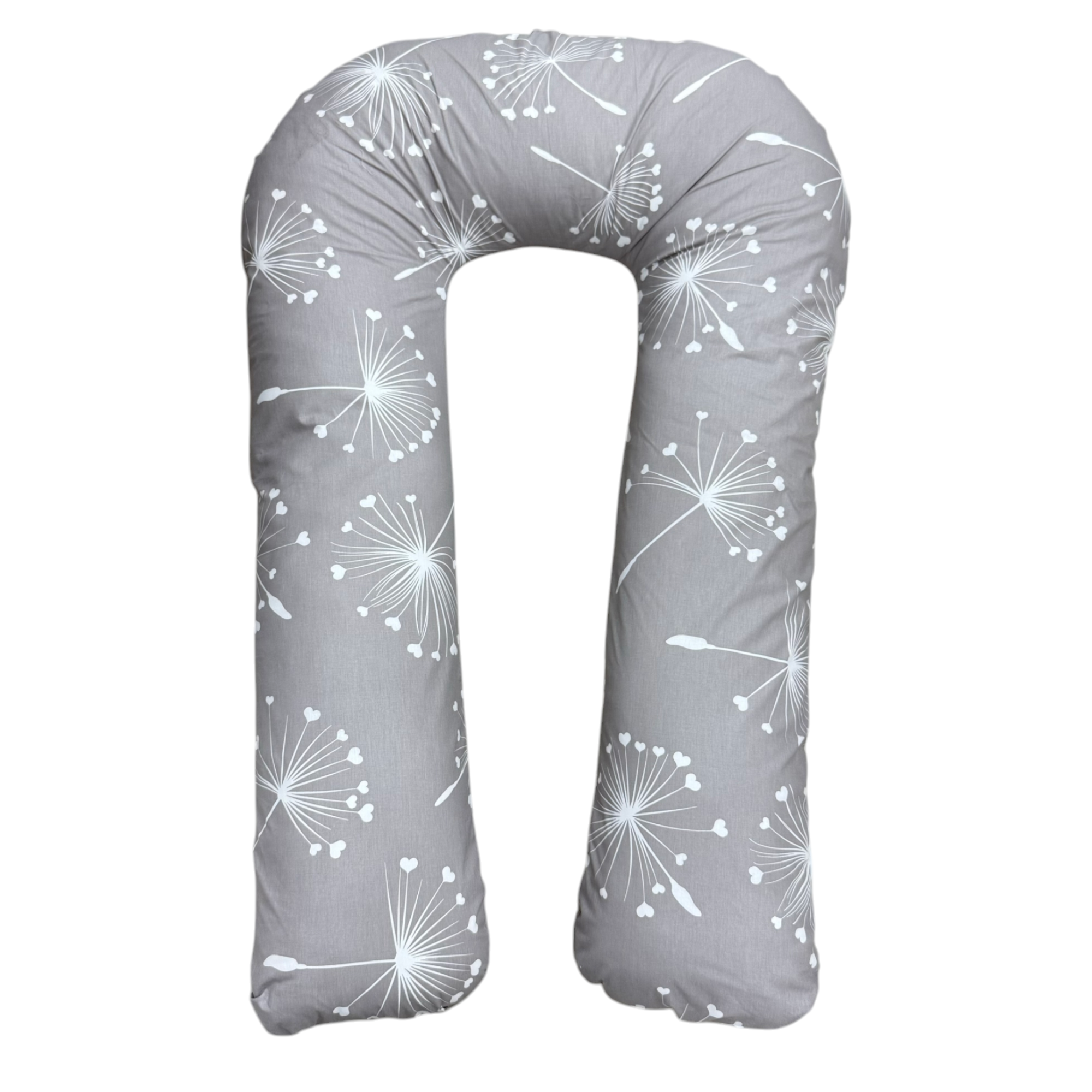 Чехол на подушка для беременных Grey Dandelions Holala Kids,форма U