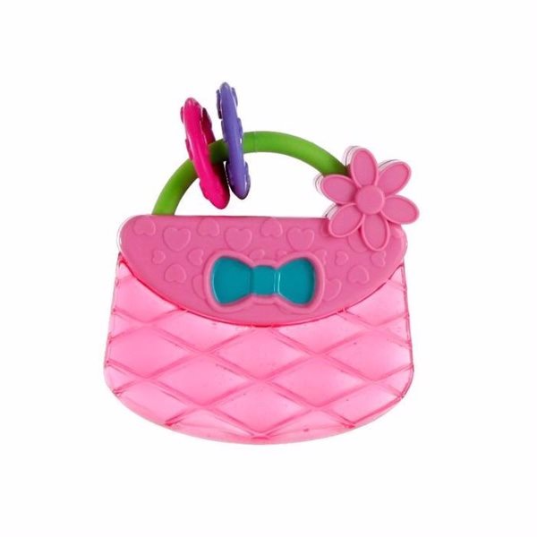 [:ru]Прорезыватель для зубов Bright Starts Pretty In Pink Carry&Teethe Purse (9063)[:ro]Jucarie pentru dentitie Posetuta Bright Starts Pretty In Pink (9063)[:]
