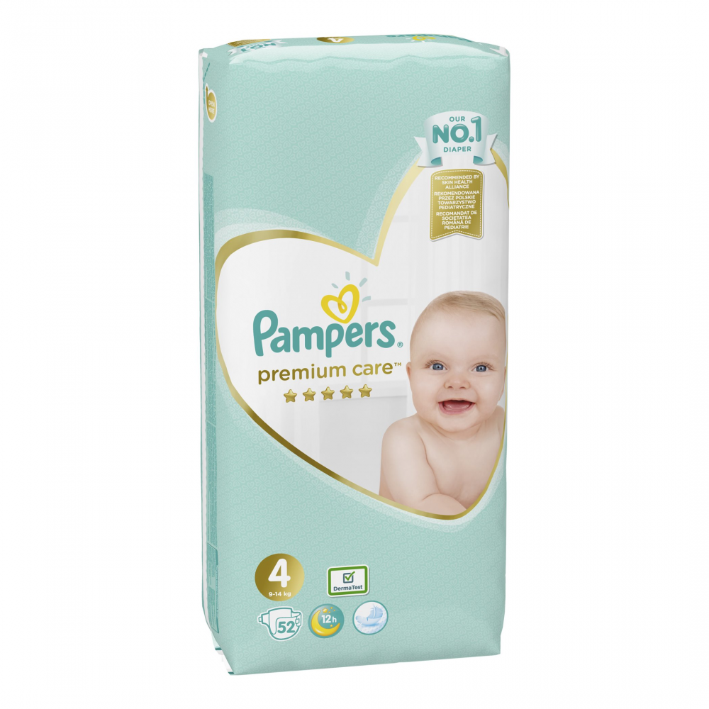 [:ru]Подгузники Pampers Premium Care 4 (9-14 кг), 52 шт. [:ro]Scutece Pampers Premium Care 4 (9-14 kg), 52 buc. [:]