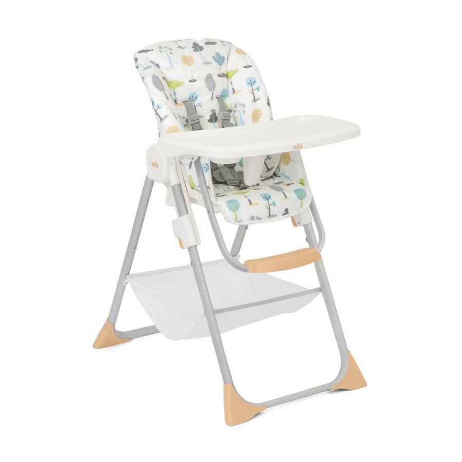 Scaun de masa Joie Mimzy Snacker 2 in 1 Pastel Forest (H1901BAPTF000)