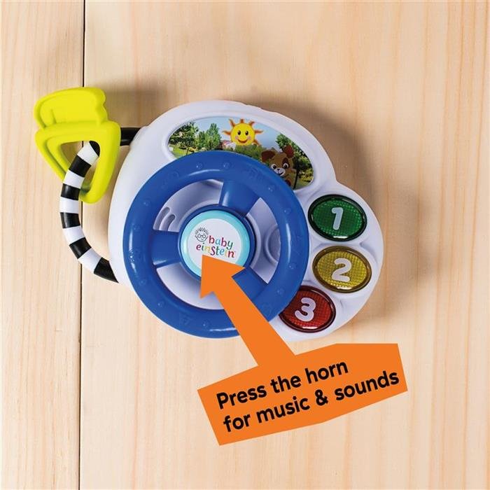 Jucarie muzicala cu lumini Baby Einstein Driving Tunes