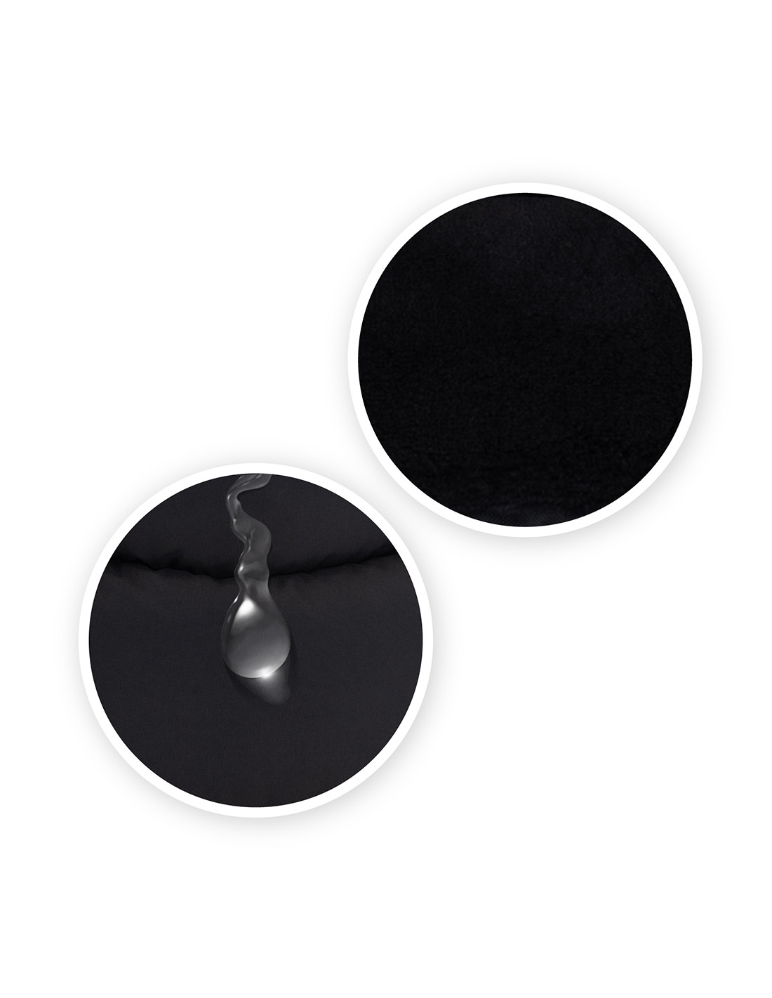 Husa carucior MoMi Footmuf Black - imagine 9
